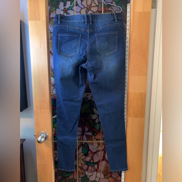 Brand new blue VENUS bum lift jeans size 14 - Picture 4 of 4